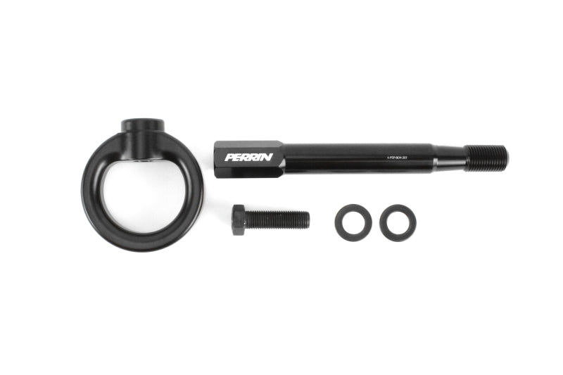 Perrin Performance PERRIN 22-26 Subaru WRX / 18-23 Crosstrek / 17-23 Impreza Forester Tow Hook Kit (Front) - Black
