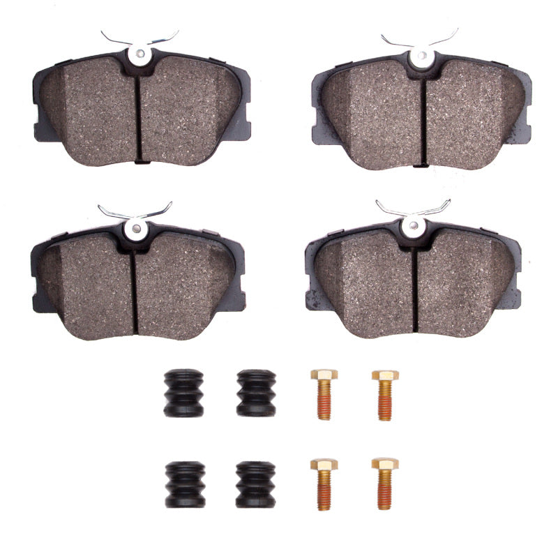 R1 Concepts R1 84-95 Mercedes-Benz 190E Front Semi Met Pads & Hardware Kit