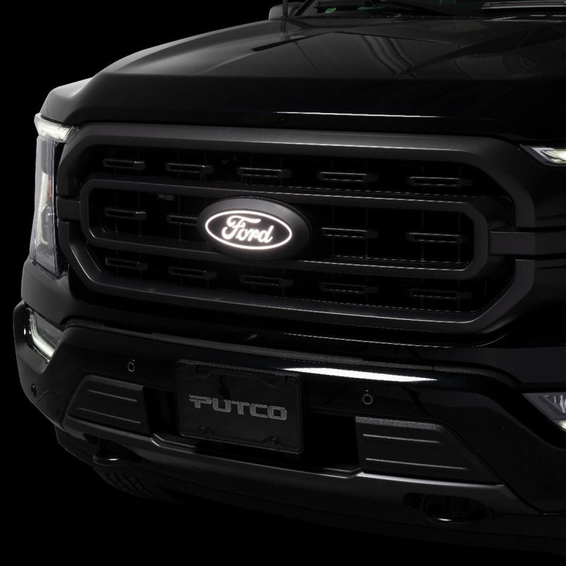 Putco 2024 Ford F-150 Front Emblem - With camera cutout (With Spray washer)