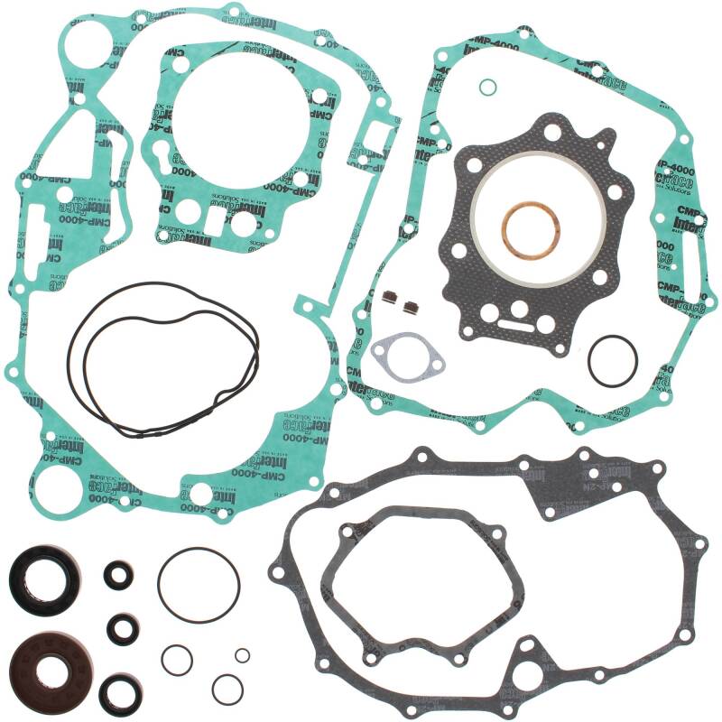 Vertex Pistons Vertex Gaskets 95-03 Honda TRX400FW Fourtrax Foreman 4x4 Complete Gasket Kit w/ Oil Seals
