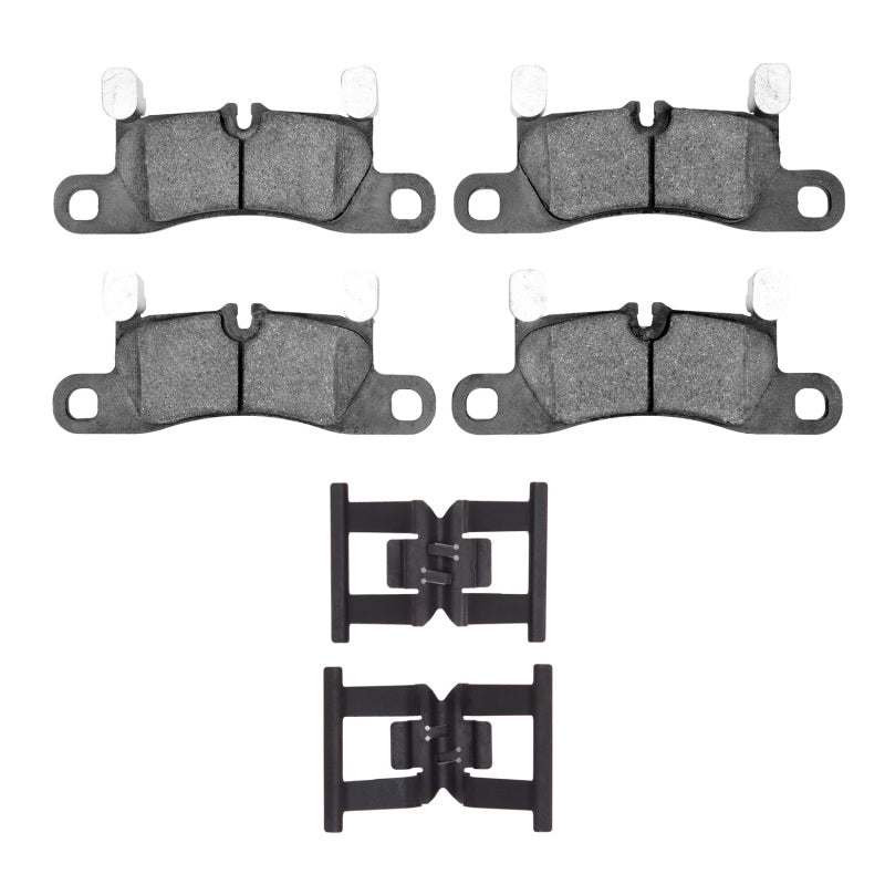 R1 Concepts R1 11-18 Porsche Cayenne Rear Semi Met Pads & Hardware Kit
