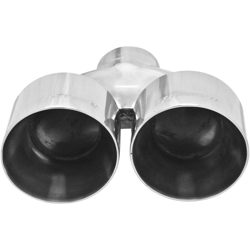 Flowmaster SS Tip 2.5in.X4.0in. Double W Dual Tip