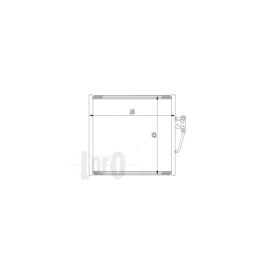 Abakus 0040160011 Air Conditioning Condenser