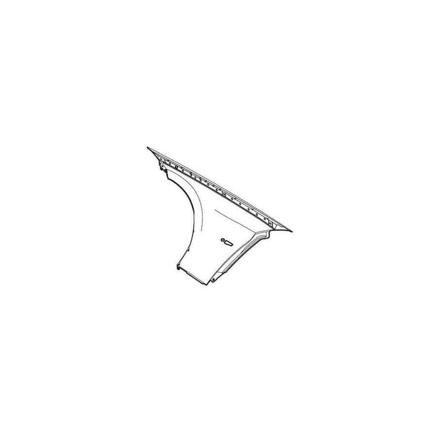 Abakus 00411211 Wing Fender for BMW 3 Saloon (E90)