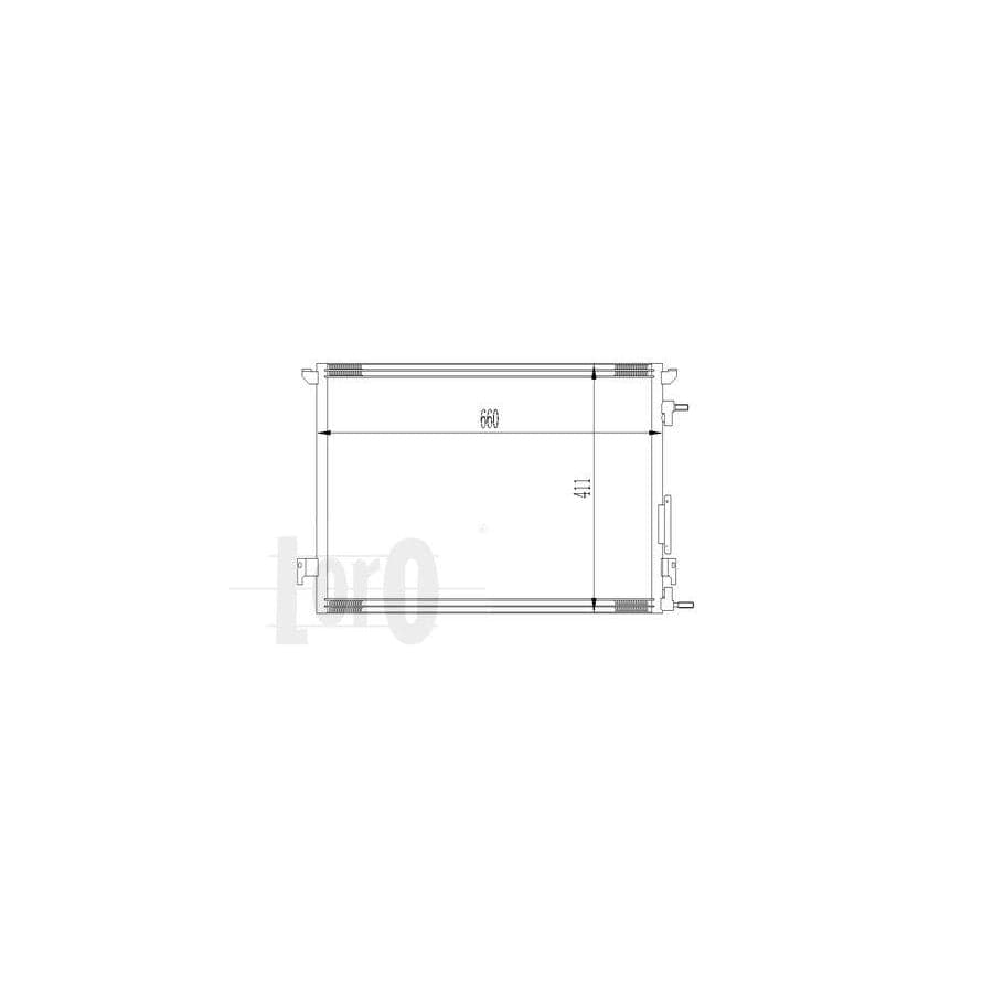 Abakus 0370160013 Air Conditioning Condenser