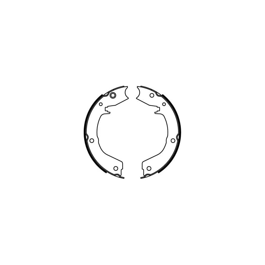 ABE C05061ABE Handbrake Shoes