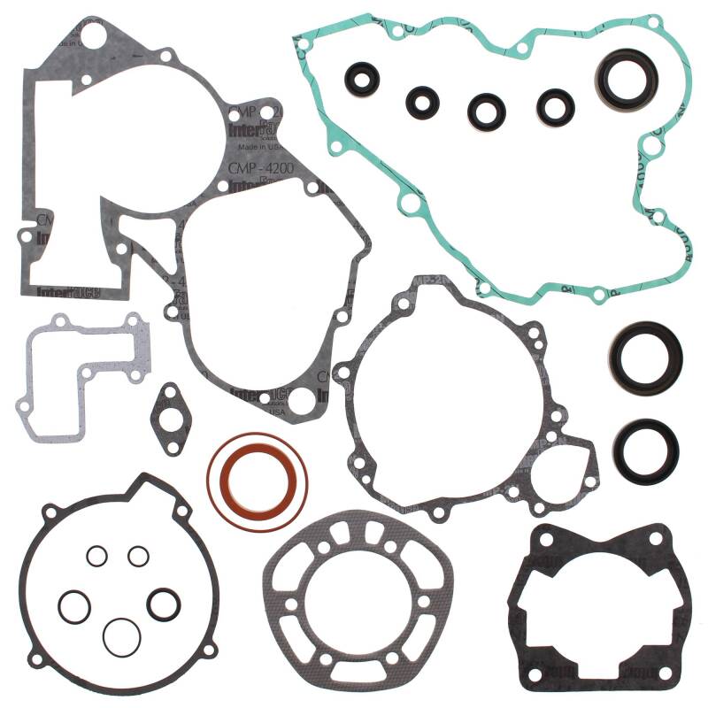 Vertex Pistons Vertex Gaskets 93-97 KTM EXC 125 Complete Gasket Kit w/ Oil Seals