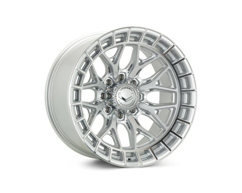Vossen HFX-1 20x9 - 8x165.1 - ET0 - Deep Face - 125.1 - Silver Polished Wheel