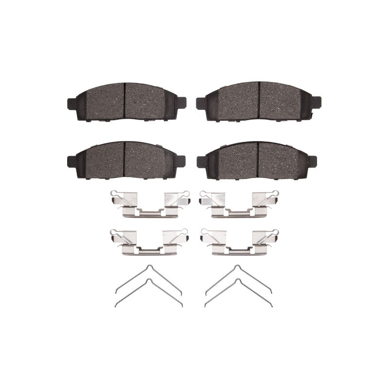 DFC 07-17 Mitsubishi L200 (Mexico) Front 3000 Ceramic Brake Pads and Hardware Kit