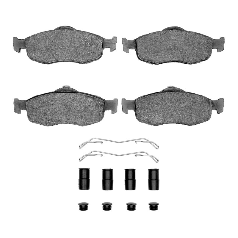 R1 Concepts R1 95-04 Mercury Cougar Front Euro Ceramic Brake Pads and Hardware Kit