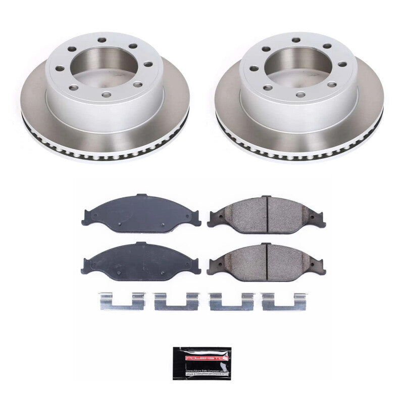 PowerStop Power Stop 99-04 Ford Mustang Front Semi-Coated Rotor Kit