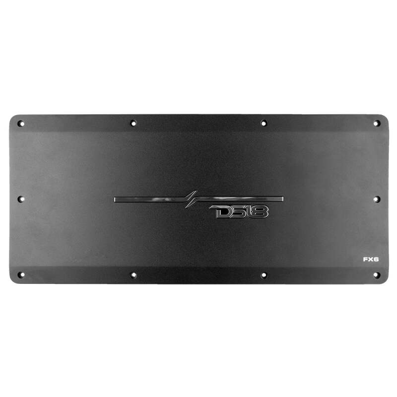 DS18 6-Channel Amp Stereo Full-Range 6 x 180 Watts RMS/4ohm Flush Mount w/ LED Lights