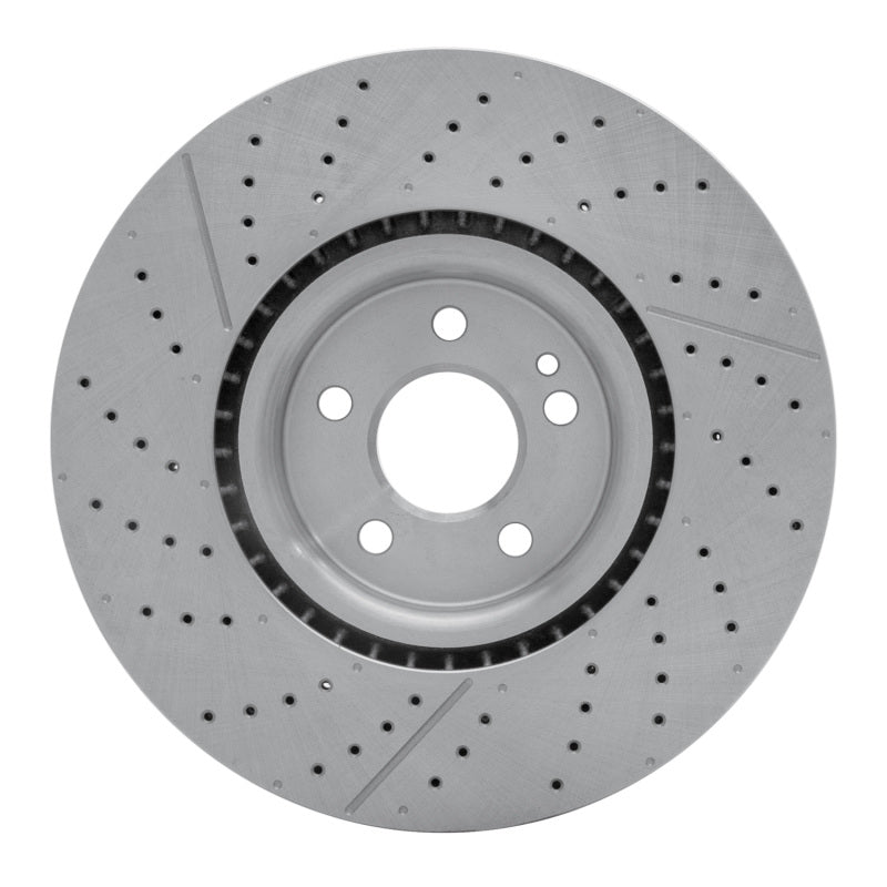 DFC 14-19 Mercedes-Benz GLA45 AMG Front Drilled and Slotted Brake Rotor