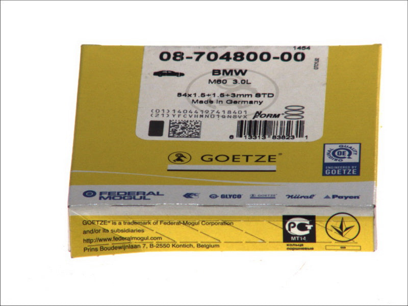 GOETZE 08-704800-00 Piston Ring Kit
