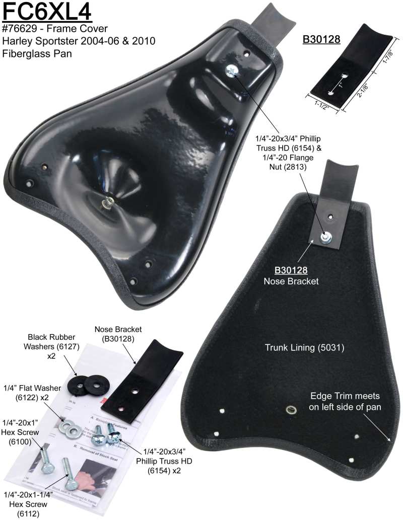 Mustang Motorcycle Mustang Cyclone Mounting Kit
