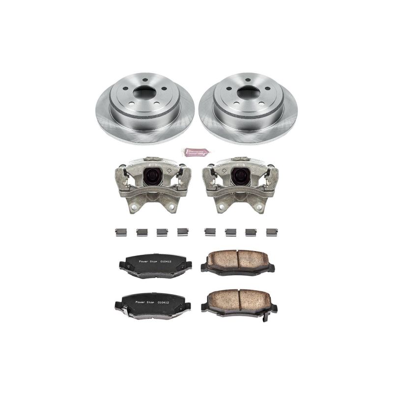 PowerStop Power Stop 07-17 Jeep Wrangler Rear Autospecialty Brake Kit w/Calipers