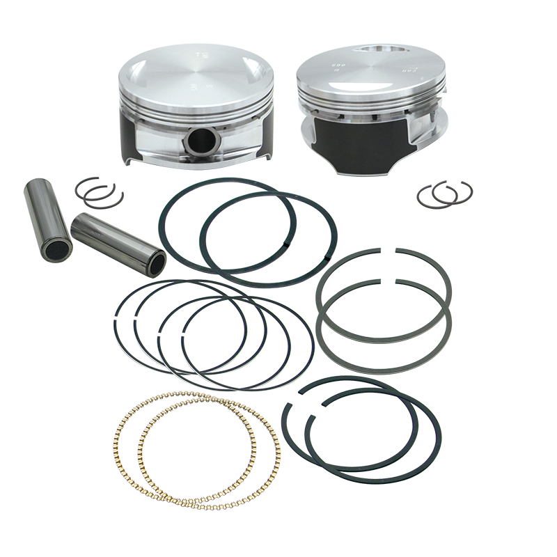S&S Cycle 1999+ BT 106in Forged Stroker Pistons - .005in