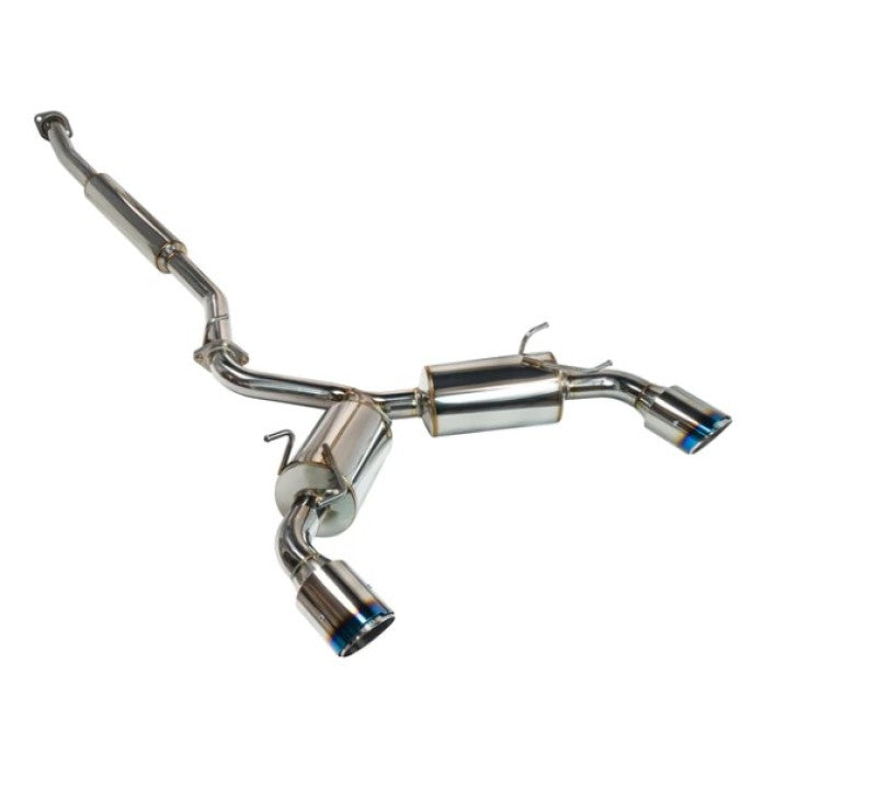 REMARK Elite Spec Cat-Back Exhaust, Toyota GR86 / Subaru BRZ 2022+, Burnt Stainless Tip Cover