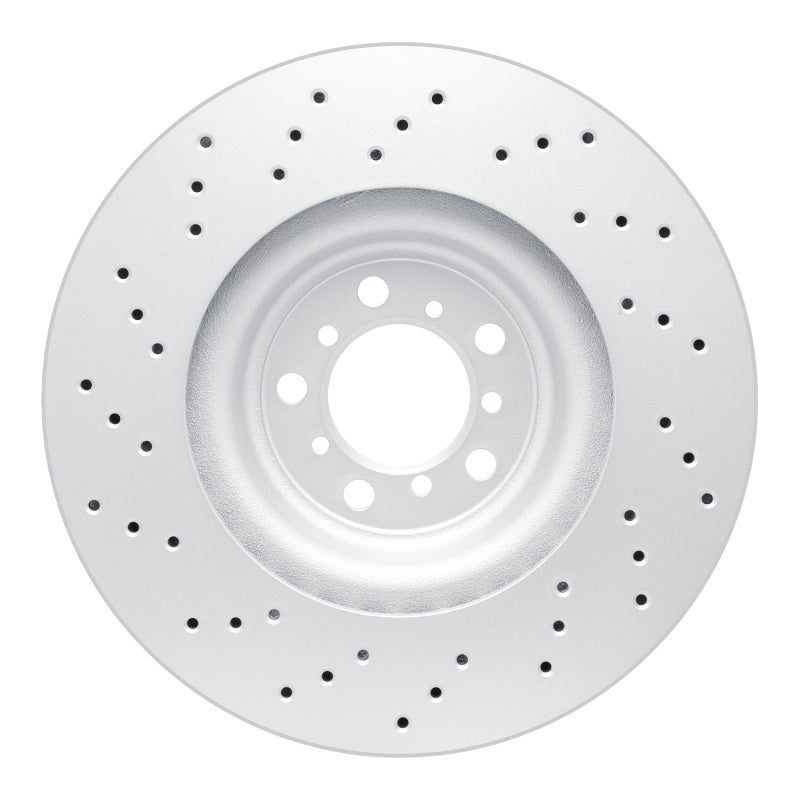 DFC 15-20 BMW M2 Right Front Drilled GeoSPEC Coated Rotor
