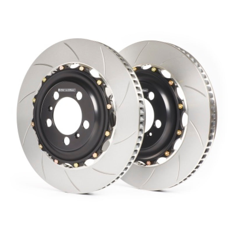 GiroDisc 03-09 Nissan 350Z (w/Brembo Calipers) 2-Piece Slotted Rear Rotors
