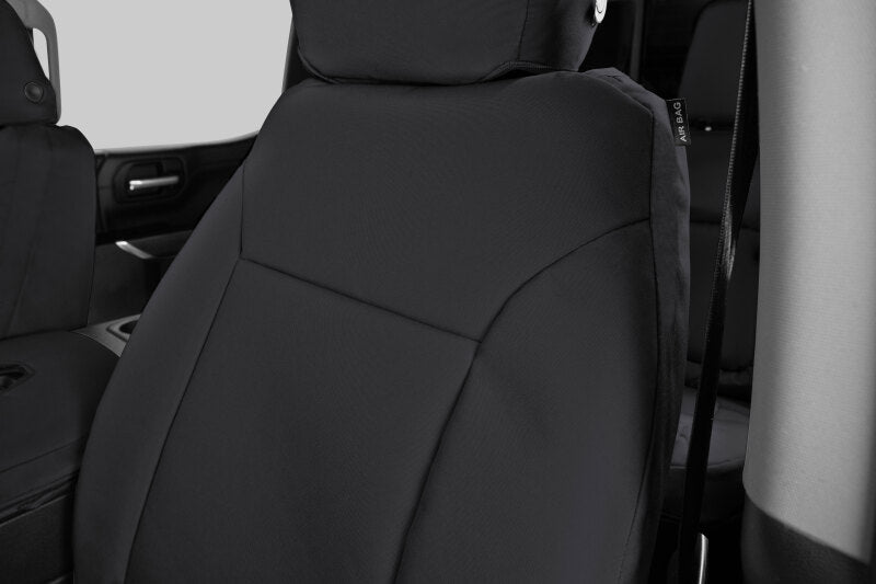 Covercraft 21-24 Ford Raptor Endura PrecisionFit Custom Front Row Seat Covers - Black/Black