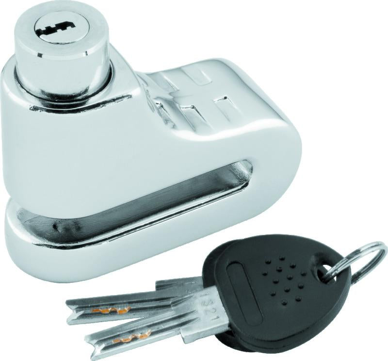 BikeMaster Bully Lock Disc Lock 5.5mm - Chrome