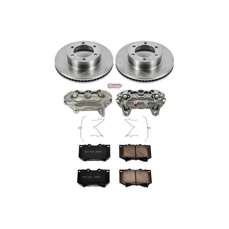 PowerStop Power Stop 00-02 Toyota Tundra Front Autospecialty Kit w/Cals