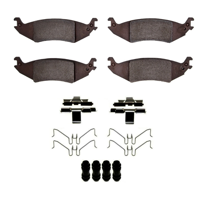 DFC 04-06 Ford E-150 Club Wagon Rear 4000 HybriDynamic Brake Pads and Hardware Kit