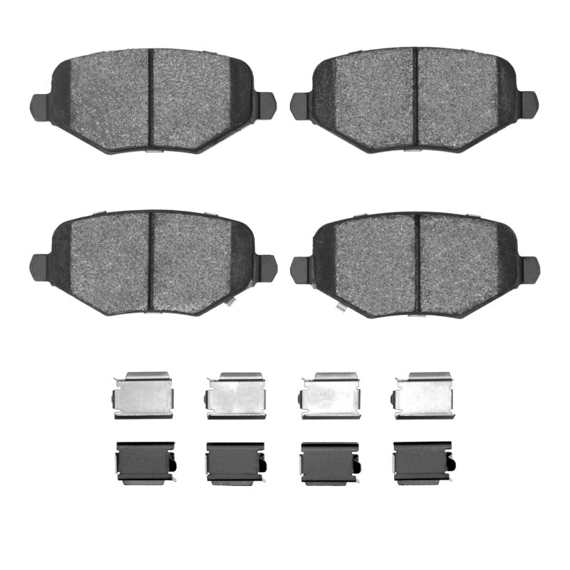 R1 Concepts R1 09-14 Dodge Journey Rear Euro Ceramic Pads & Hardware Kit