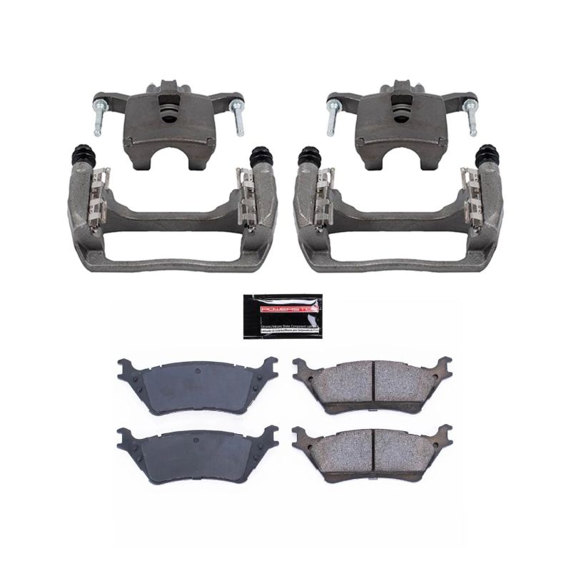 PowerStop Power Stop 12-14 Ford F-150 Rear Autospecialty Kit w/Cals