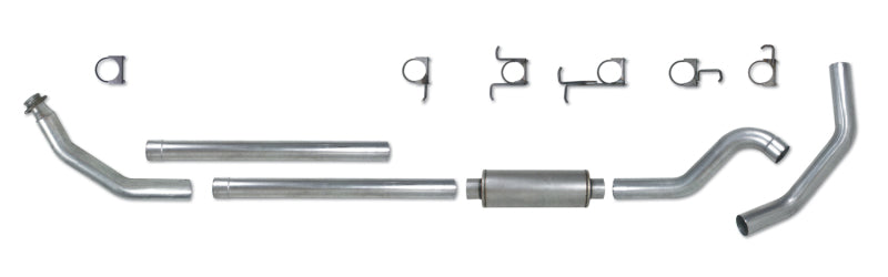 Diamond Eye Performance Diamond Eye KIT 4in Turbo Back SGL AL: 98.5-02 DODGE CUMMINS 5.9L