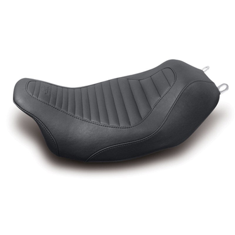 Mustang Motorcycle Mustang 08-21 Harley Electra Glide Std, Rd Glide, Rd King, Str Glide Tripper Solo Seat - Black