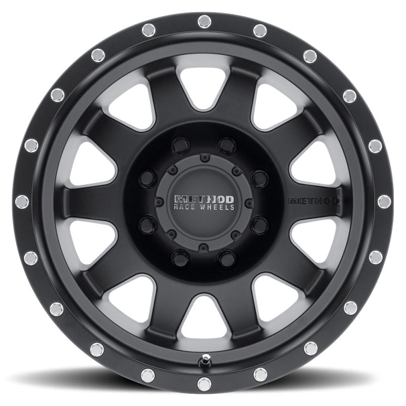 Method Wheels Method MR301 The Standard 20x9 +18mm Offset 8x6.5 130.81mm CB Matte Black Wheel