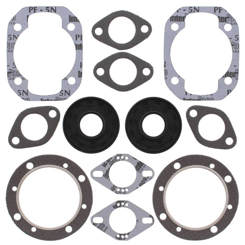 Vertex Pistons Vertex Gaskets Hirth 170R 17/1 FC/2 Complete Gasket Kit w/ Oil Seals