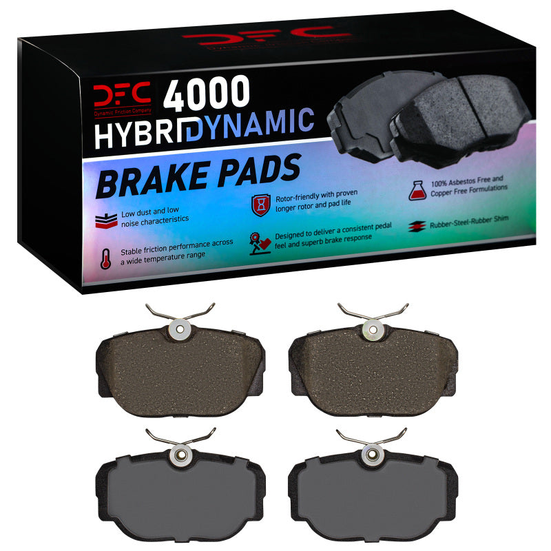DFC 83-04 Saab 9000 Front/Rear 4000 Hybridynamic Brake Pads