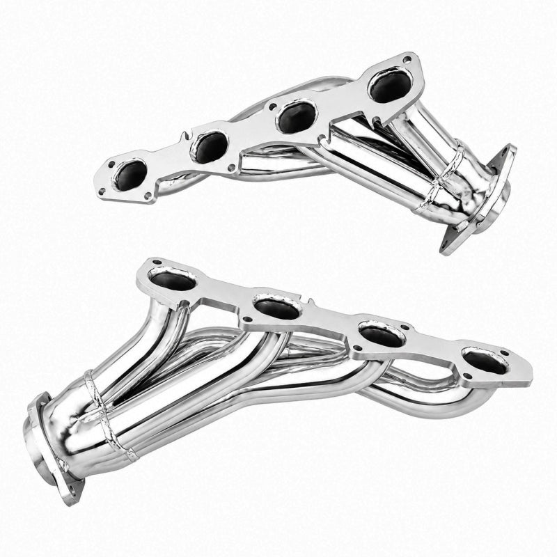 BBK 05-10 Dodge Hemi 6.1L Shorty Tuned Length Exhaust Headers - 1-7/8in Silver Ceramic