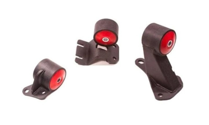 Innovative Mounts Innovative 90-93 Integra B-Series Black Steel Mounts 60A Bushings (Auto to Manual Hydro)