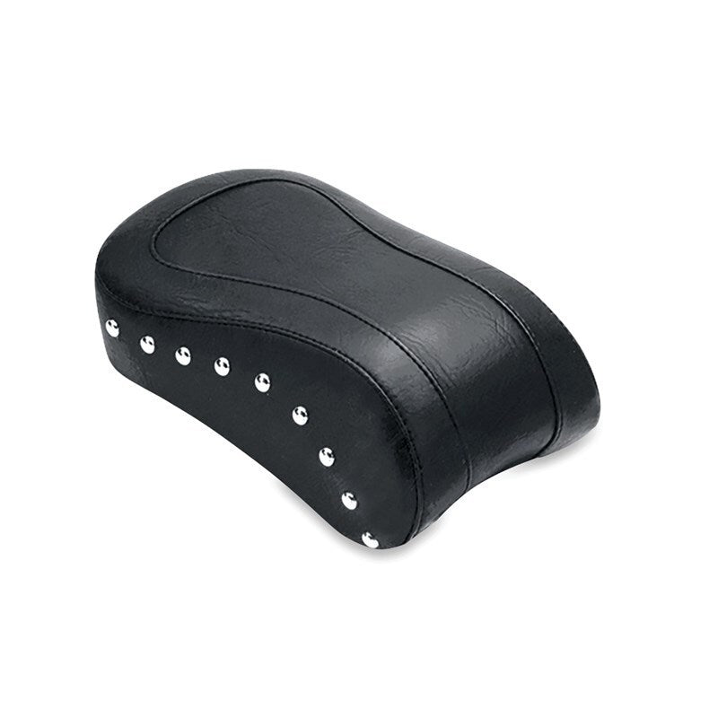 Mustang Motorcycle Mustang 84-06 Harley Standard Rear Tire Standard Touring Passenger Seat w/Studs - Black