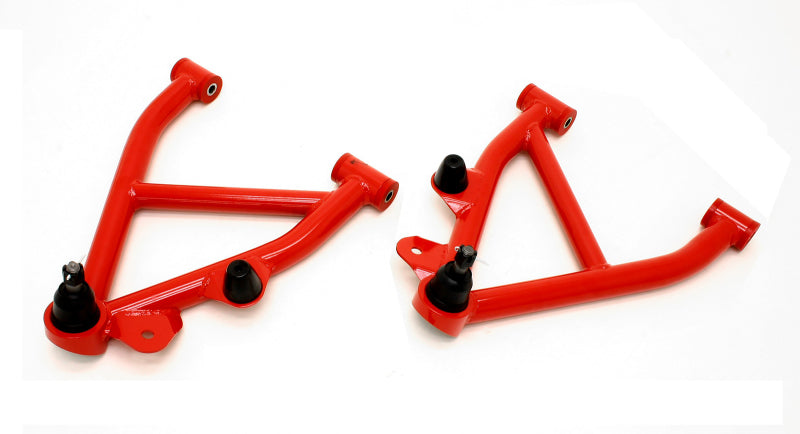 BMR Suspension BMR 82-82 3rd Gen F-Body Non-Adj. A-Arms Lower (Polyurethane) w/ No Spring Pocket - Red