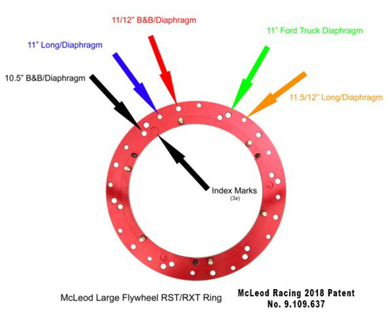 McLeod Racing McLeod RXT Clutch MOPAR 1-3/16inX 18 Spline