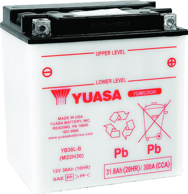 Yuasa Battery Yuasa YB30L-B Yumicron CX 12-Volt Battery