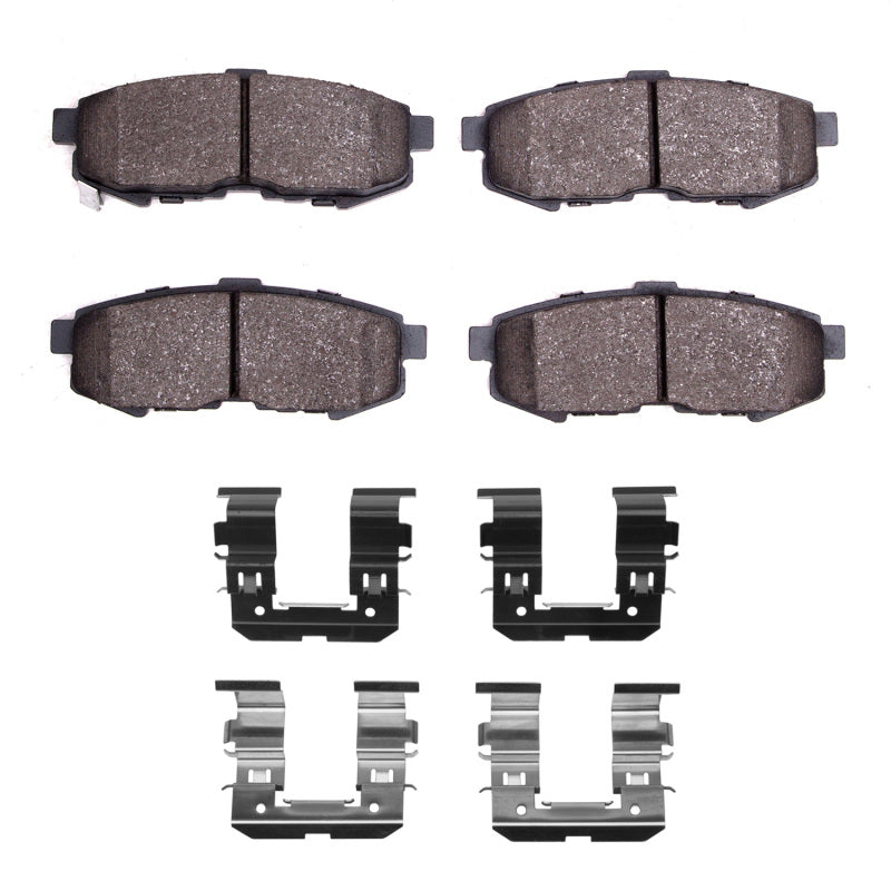 DFC 04-06 Mazda MPV Rear 4000 HybriDynamic Brake Pads and Hardware Kit