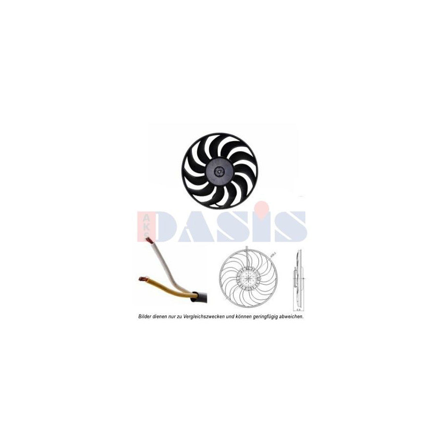 AKS Dasis 048054N Fan, Radiator