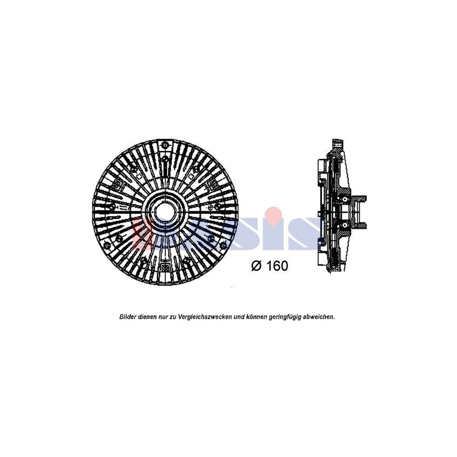 AKS Dasis 058013N Fan Clutch