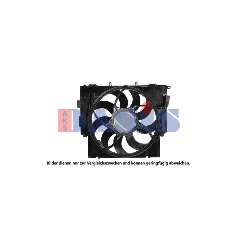 AKS Dasis 058095N Fan, Radiator for BMW 5 Series