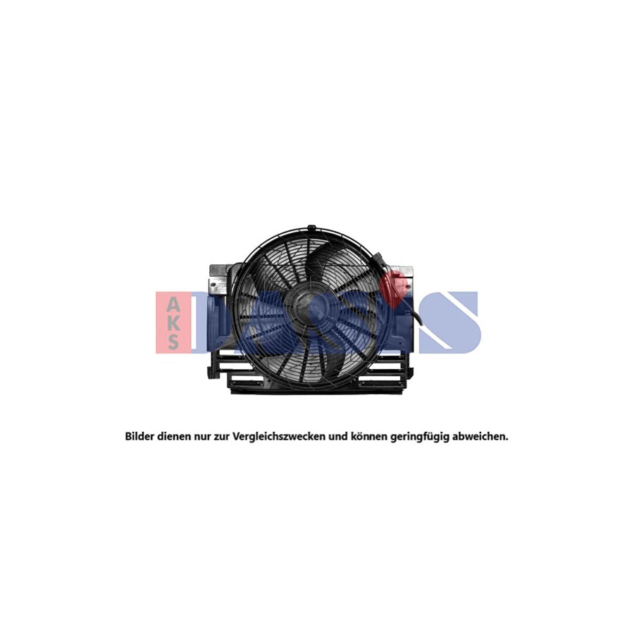 AKS Dasis 058119N Fan, Radiator for BMW X5 (E53)