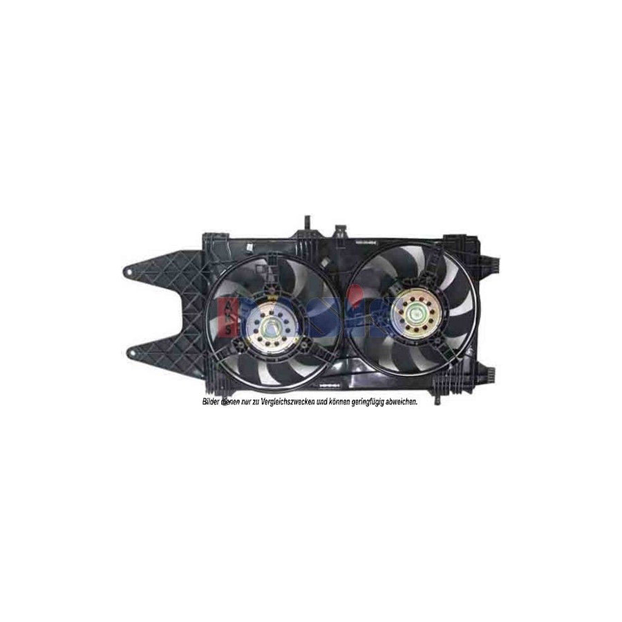 AKS Dasis 088057N Fan, Radiator for Fiat Punto II Hatchback (188)