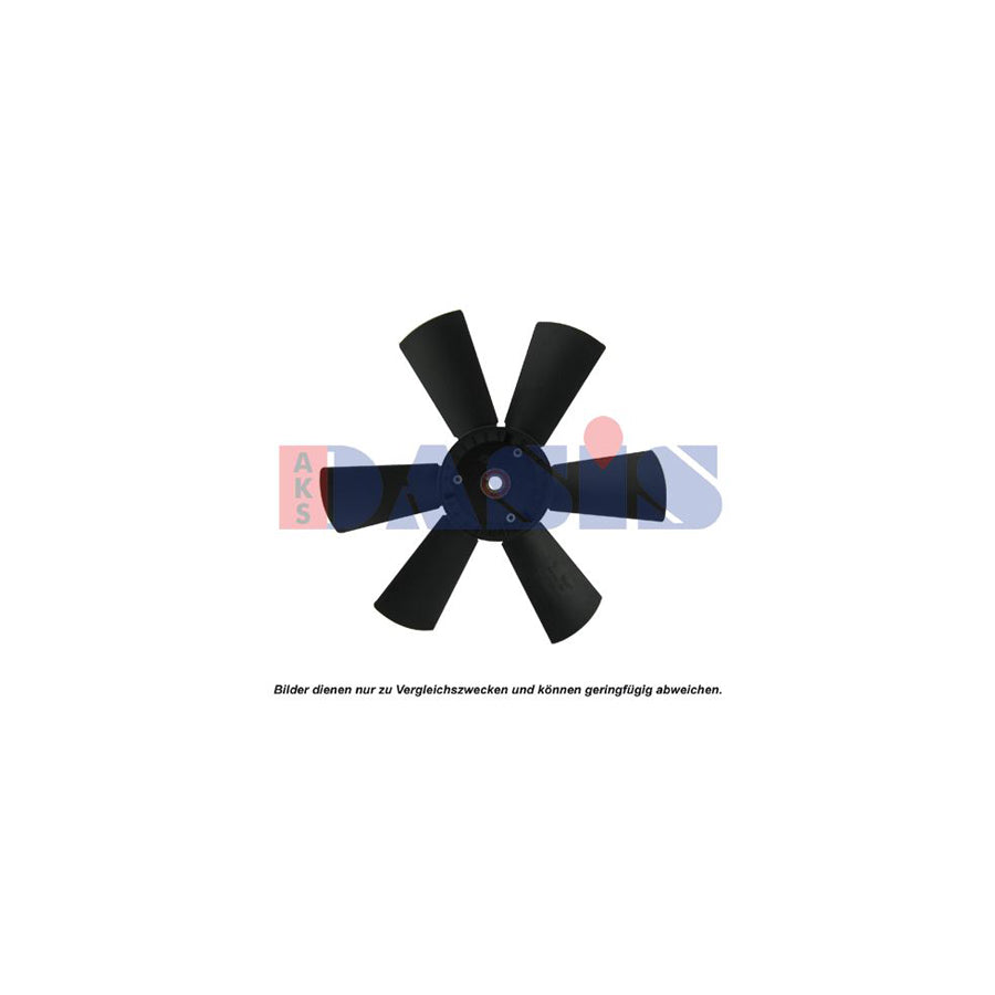 AKS Dasis 128058N Fan Wheel, Engine Cooling Suitable for Mercedes-Benz 190 (W201)