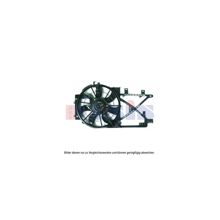 AKS Dasis 158056N Fan, Radiator for Opel Vectra