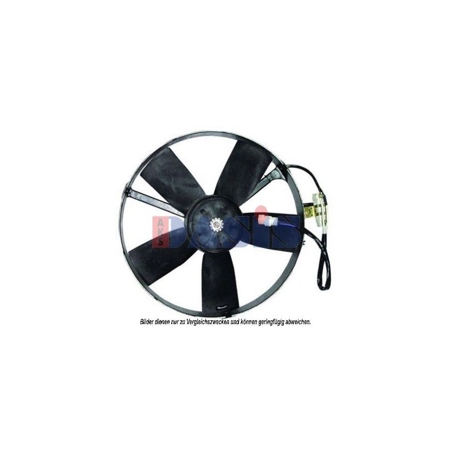 AKS Dasis 158061N Fan, Radiator for Opel Omega
